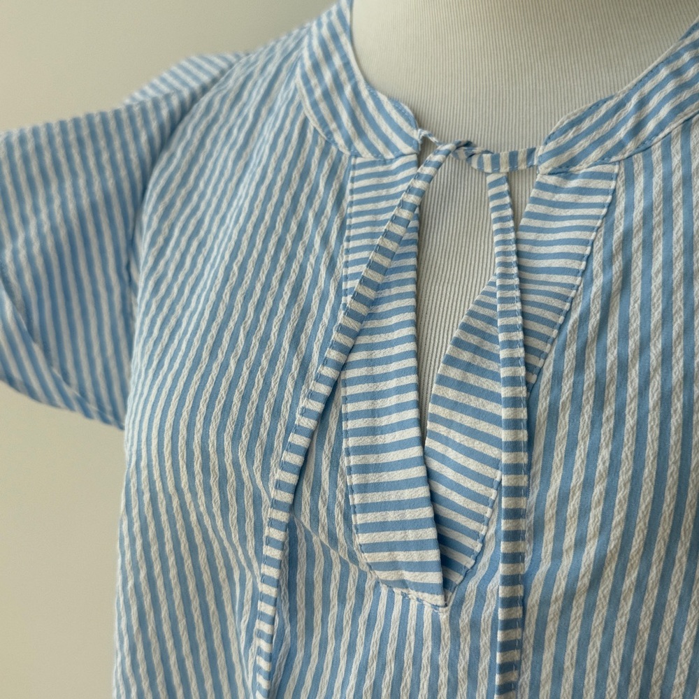 Vineyard Vines Blue Striped Dress - Picture 4 of 12